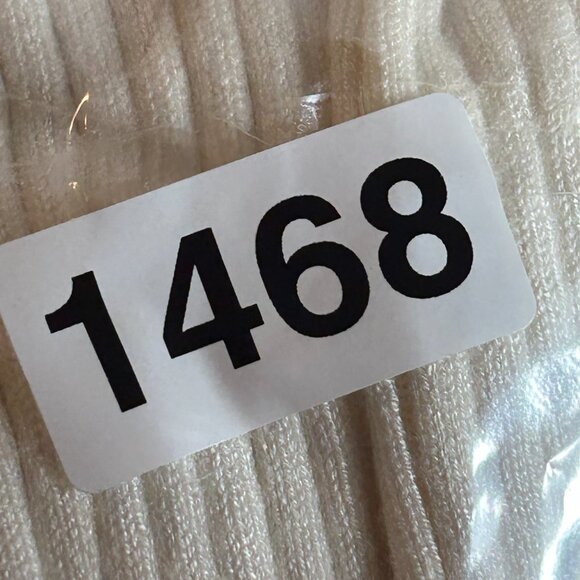 JASON WU ladies Knit Cardigan Sweater large buttercream Buttons crochet capsule - Picture 10 of 11